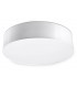 3 Light Flush Square Ceiling Light White, E27 - 1