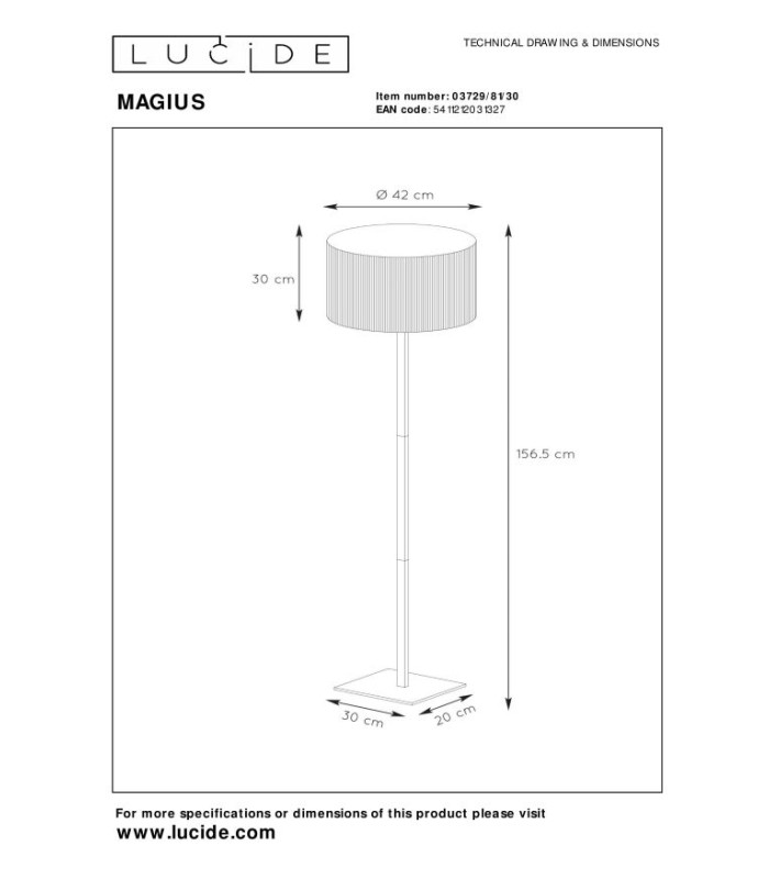 Magius Scandinavian Floor Lamp-8
