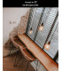 Fix Modern Bar Pendant Light - 3xE27 - Black