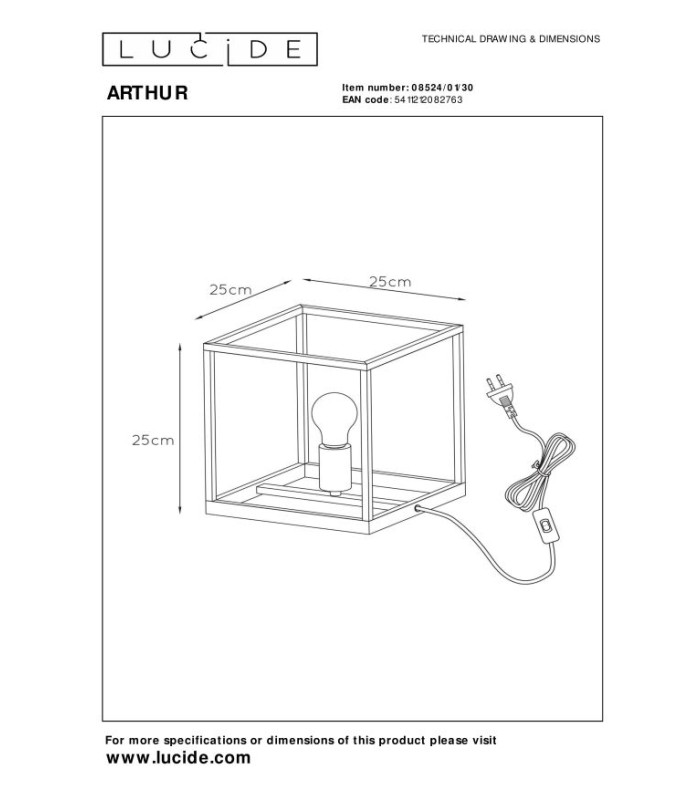 Arthur Modern Table Lamp-4