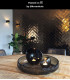 Devi Modern Up Down Wall Light - 1xG9 - Black - Special Offer