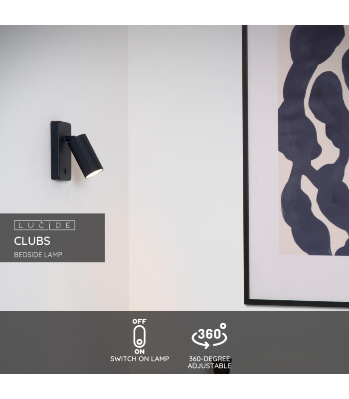 Clubs Modern Wall Spotlight-2