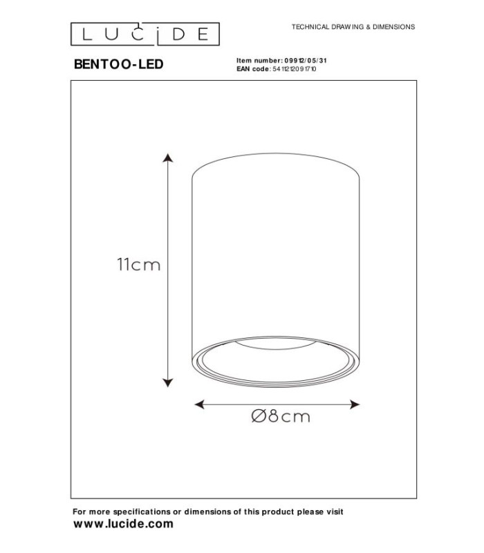 Bentoo-Led Modern Surface Mounted Ceiling Spotlight-5