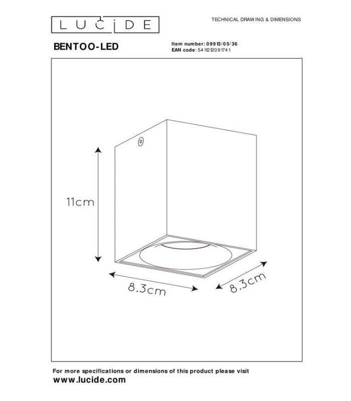Bentoo-Led Modern Surface Mounted Ceiling Spotlight-4