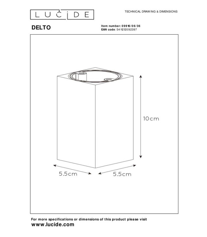 Delto Modern Surface Mounted Ceiling Spotlight-4