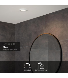 Ziva Modern Recessed Downlight Bathroom-2
