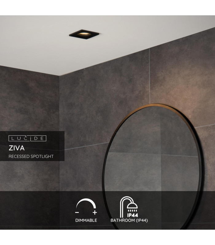 Ziva Modern Recessed Downlight Bathroom-2