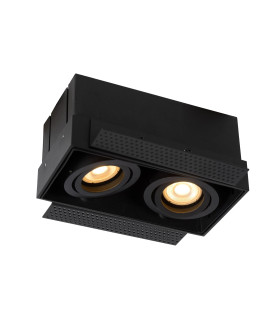 Trimless Modern Twin Recessed Downlight-1