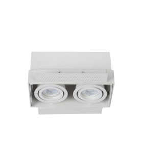 Trimless Modern Twin Recessed Downlight-2