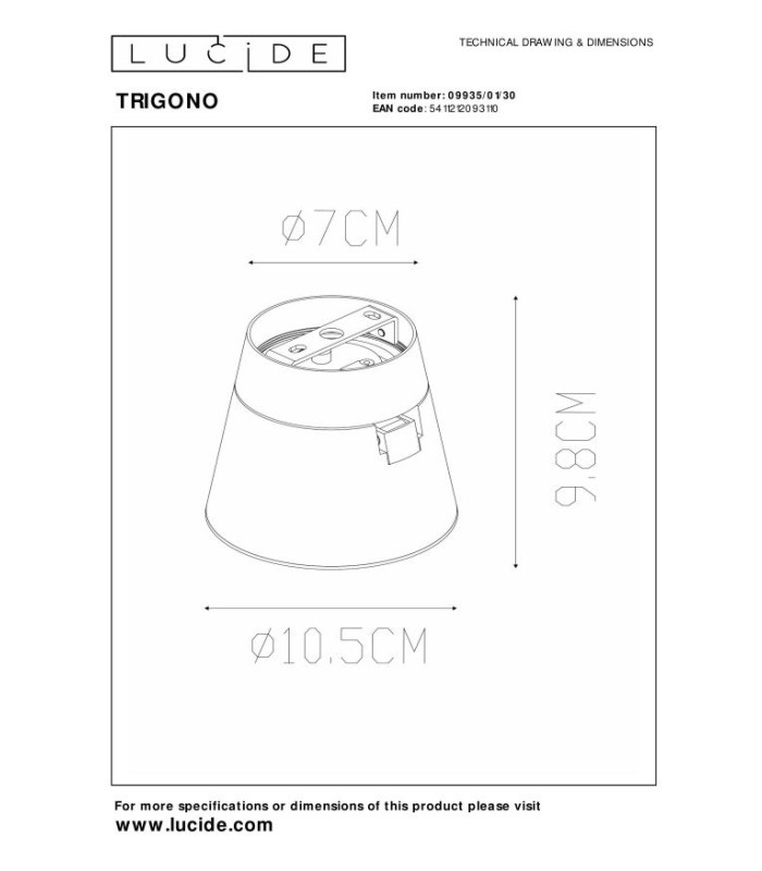 Trigono Modern Ceiling Spotlight-6
