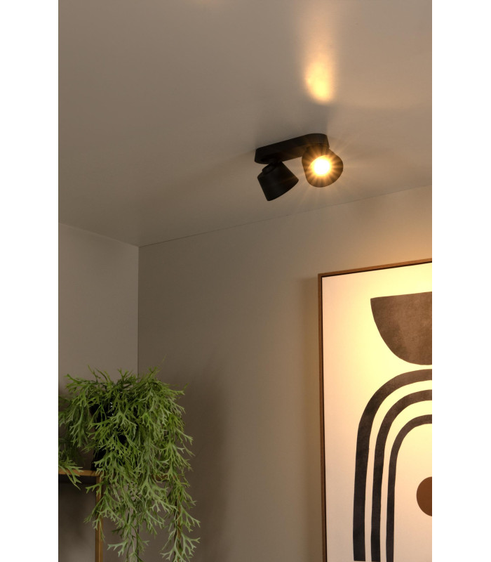 Trigono Modern Twin Ceiling Spotlight-4
