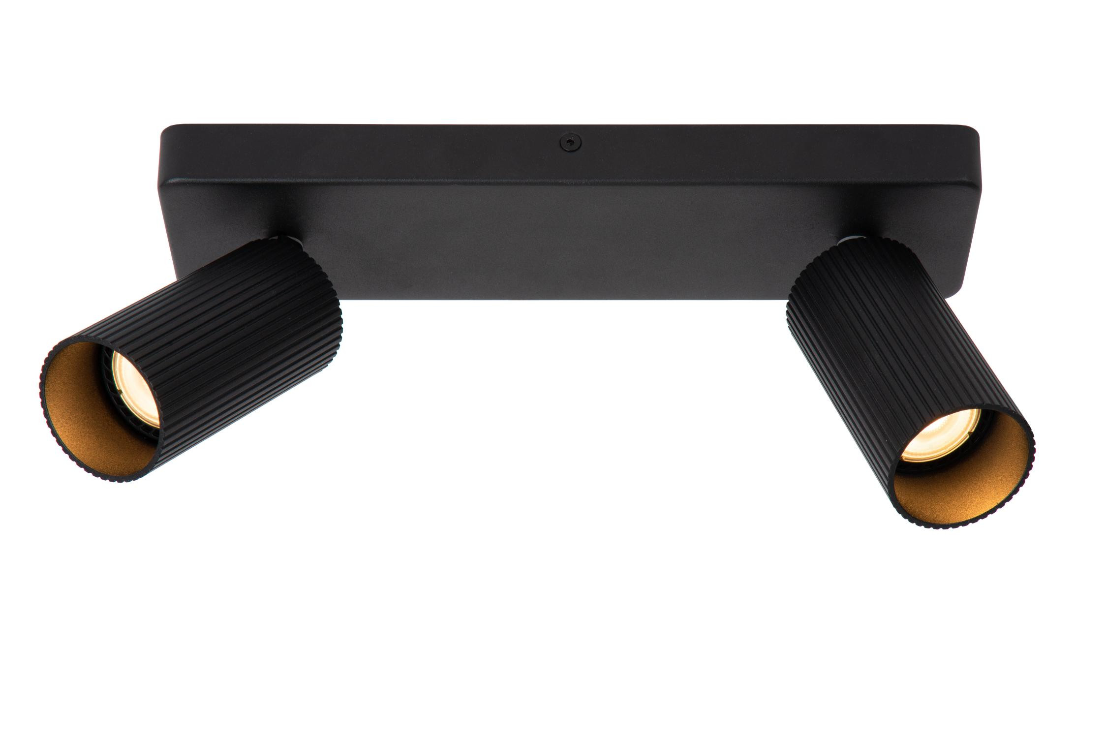 Netlighting Unisex Black Clubs Modern Twin Ceiling Spotlight 2Xgu10 Size 2 - Image 5