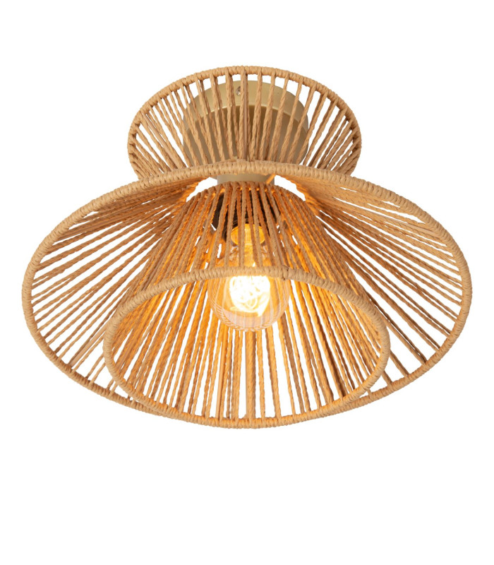 Tasman Scandinavian Flush Ceiling Light-5