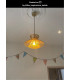 Tasman Scandinavian Pendant Light - 1xE27 - Light Wood