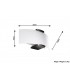 2 Light Wall Light White, Wenge, E14 - 3