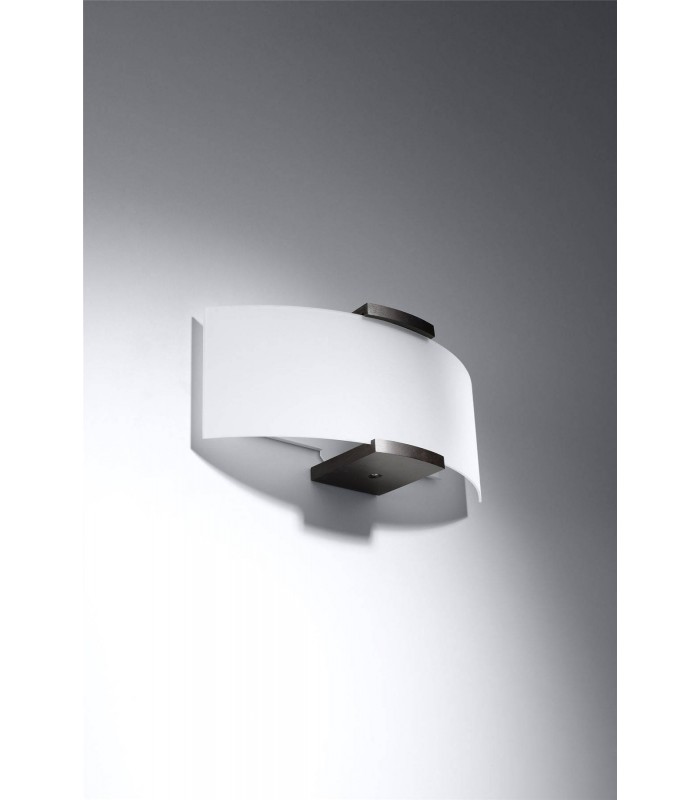2 Light Wall Light White, Wenge, E14 - 4