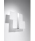 2 Light Flush Wall Light White, Chrome, G9 - 2