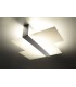 2 Light Decorative Flush Light White, Chrome, E27 - 3