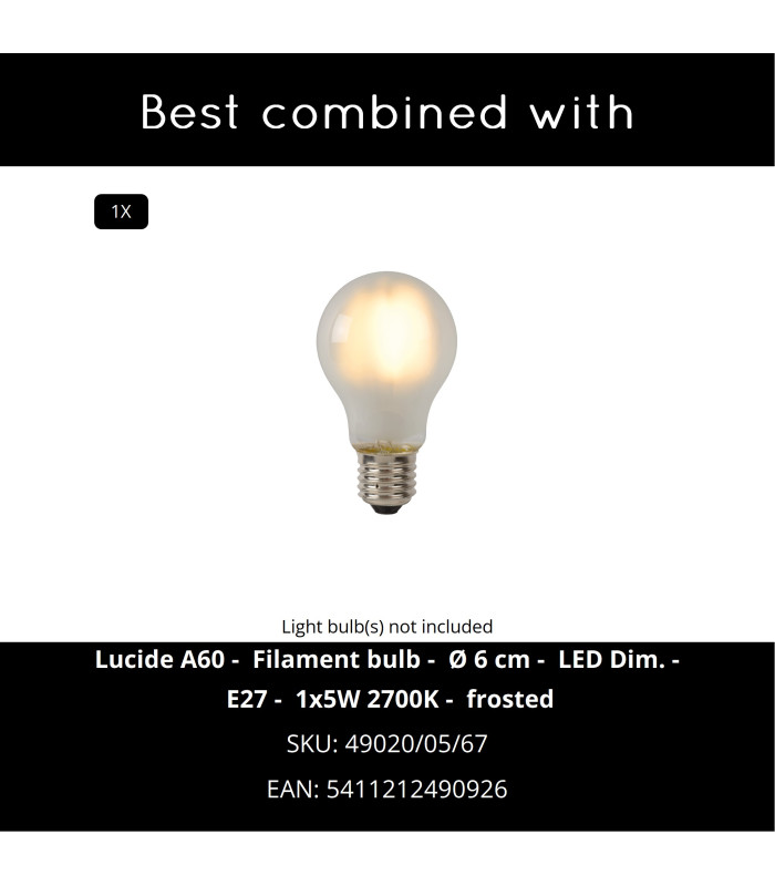 Aruba Cottage Classic Wall Light Outdoor - 1xE27 - IP44 - Black