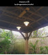Aruba Cottage Pendant Light Outdoor -  25cm - 1xE27 - IP44 - Rust Brown - Special Offer