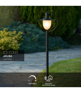 Aruba Cottage Bollard Lamp post Outdoor-2