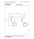 Jaster-Led Modern Twin Ceiling Spotlight-5