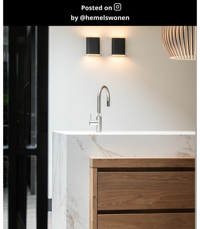 Ovalis Modern Up Down Wall Light-11