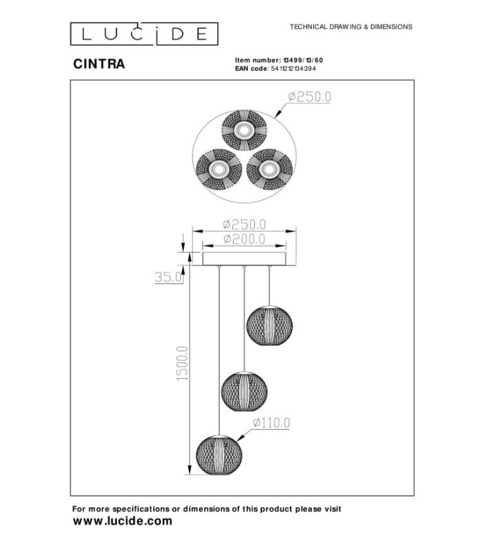 Cintra Modern Cluster Pendant Light-9