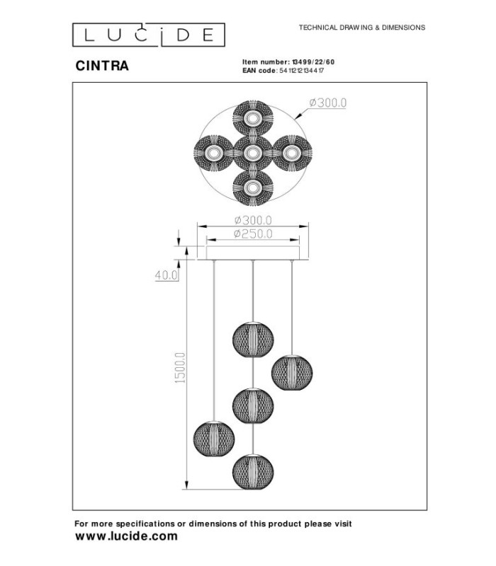 Cintra Modern Cluster Pendant Light-9