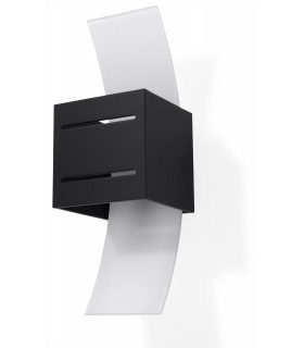1 Light Wall Light Black, G9 - 1