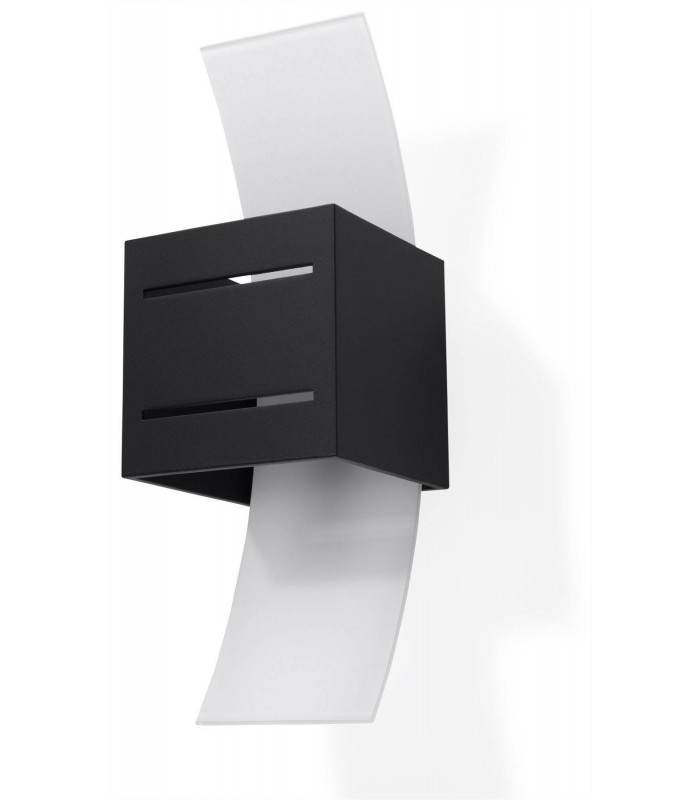1 Light Wall Light Black, G9 - 1