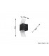 1 Light Wall Light Black, G9 - 2