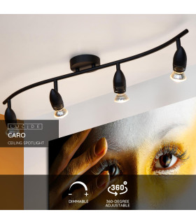 Caro Modern Ceiling Spotlight Bar-2