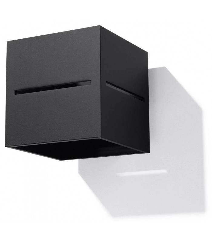 1 Light Up Down Wall Light Black, G9 - 1
