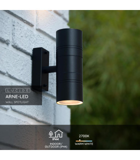 Arne-Led Modern Up Down Wall Spotlight Outdoor-2