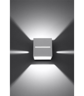 1 Light Up Down Wall Light White, G9 - 2