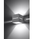1 Light Up Down Wall Light White, G9 - 4