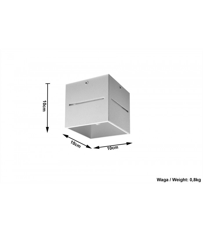 1 Light Ceiling Grey, G9 - 4