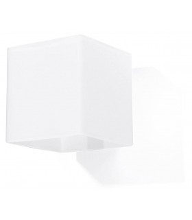 1 Light Flush Wall Light White, G9 - 1