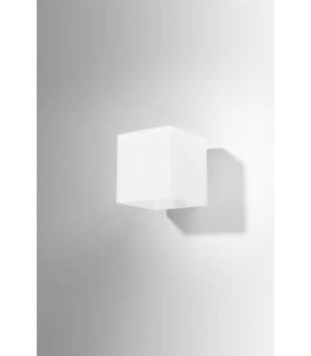 1 Light Flush Wall Light White, G9 - 2