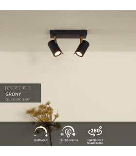 Grony Modern Twin Ceiling Spotlight-2