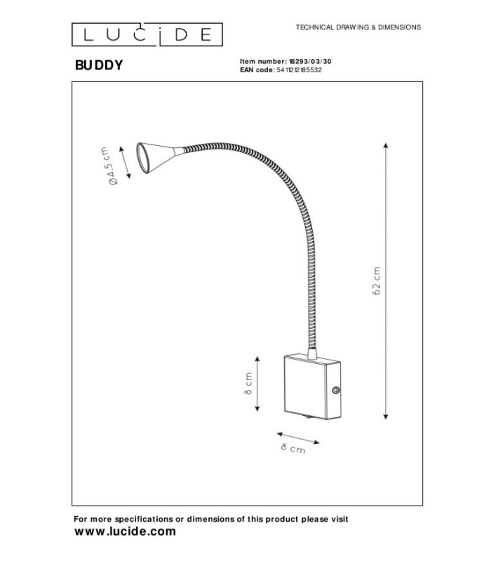 Buddy Modern Bedside Lamp-6