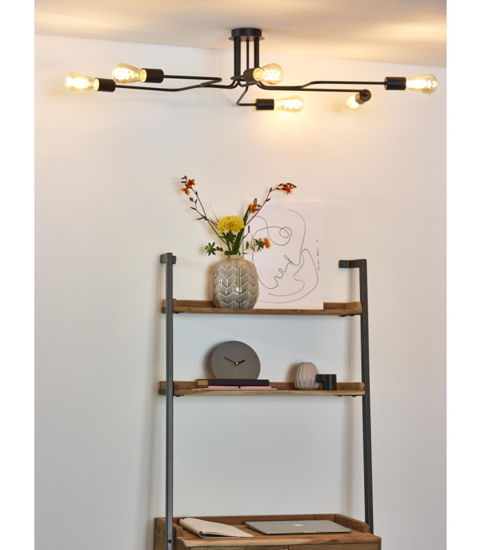Lester Classic Flush Ceiling Light-4