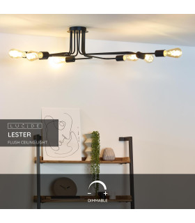 Lester Classic Flush Ceiling Light-2