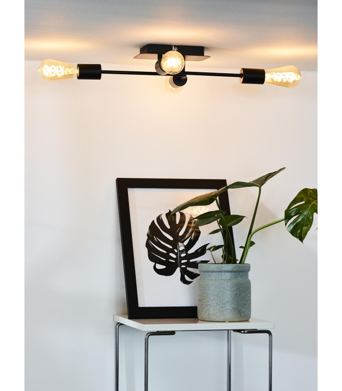 Lester Modern Flush Ceiling Light-4