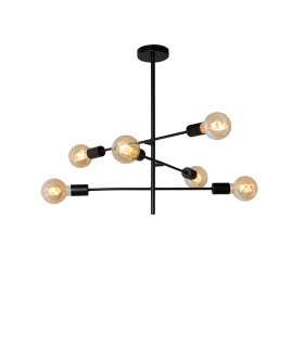 Lester Modern 59cm Flush Ceiling Light-1