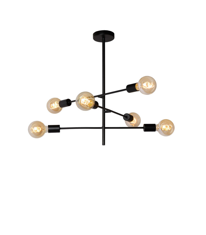 Lester Modern 59cm Flush Ceiling Light-1