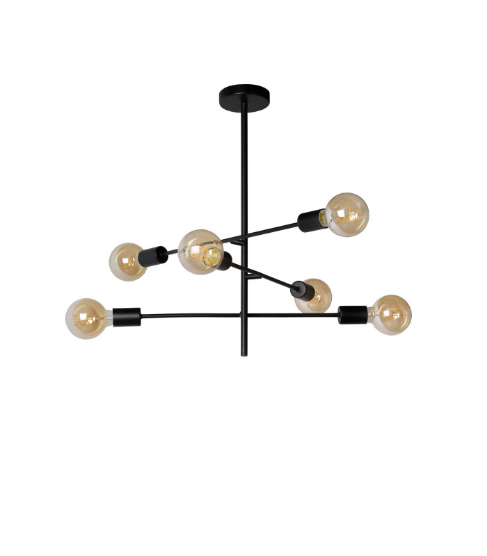 Lester Modern 59cm Flush Ceiling Light-3