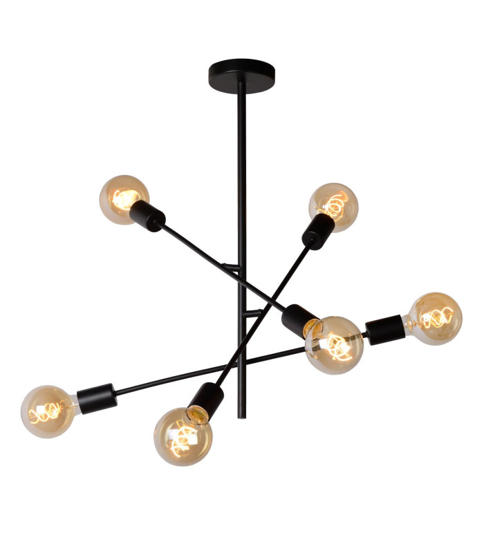 Lester Modern 59cm Flush Ceiling Light-5
