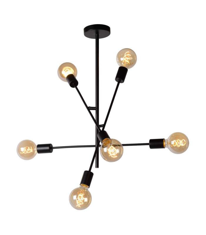 Lester Modern 59cm Flush Ceiling Light-6